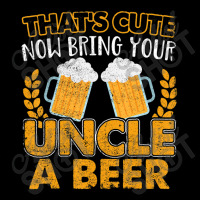 That's Cute Now Bring Your Uncle A Beer Adjustable Cap | Artistshot