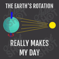 The Earth's Rotation Really Makes My Day Science Ladies Curvy T-shirt | Artistshot