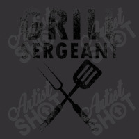 The Grill Sergeant Father's Day Bbq Dad Joke Vintage Short | Artistshot