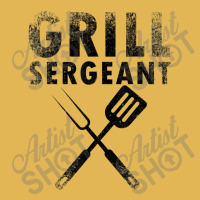 The Grill Sergeant Father's Day Bbq Dad Joke Vintage Hoodie And Short Set | Artistshot