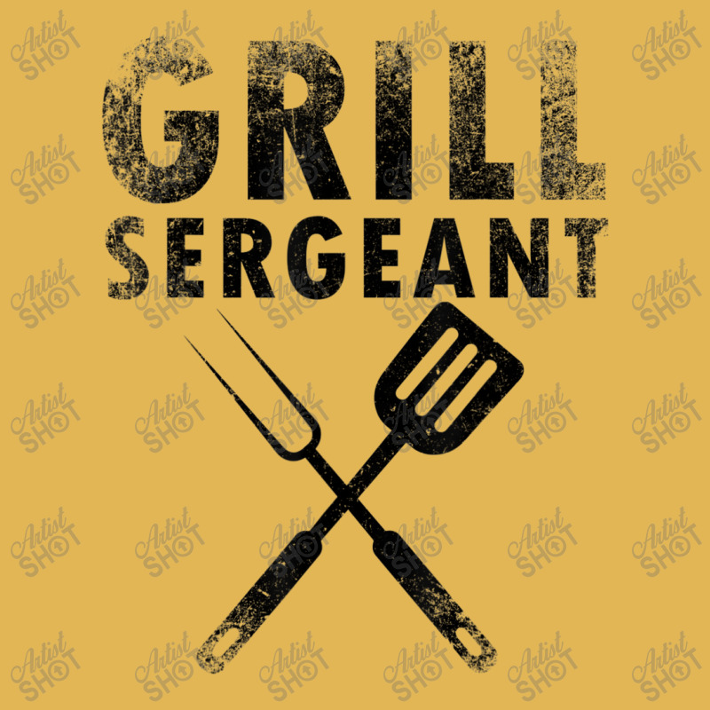 The Grill Sergeant Father's Day Bbq Dad Joke Vintage Hoodie And Short Set | Artistshot