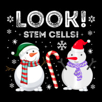 Stem Cell Snowman Christmas Science Humor Biology Lab Pocket T-shirt | Artistshot