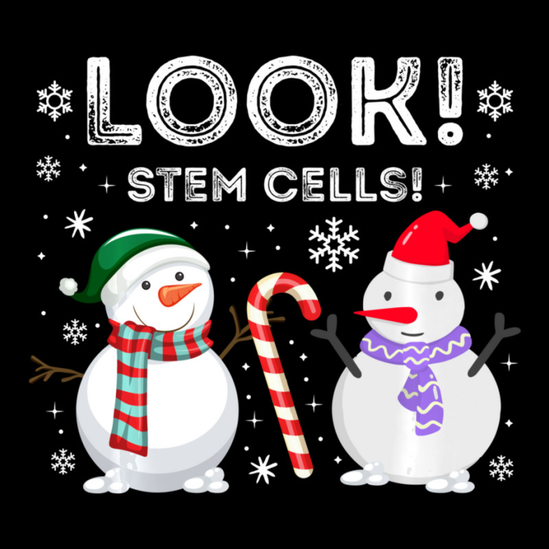 Stem Cell Snowman Christmas Science Humor Biology Lab Pocket T-shirt | Artistshot