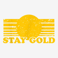 Stay Gold Ponyboy Outsiders Book Movie Novel Retro T Shirt Adjustable Cap | Artistshot