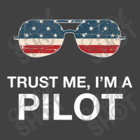 Trust Me I'm A Pilot Pilot Patriotic American Flag Vintage T-shirt | Artistshot