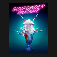 Gunpowder Milkshake Poster Flannel Shirt | Artistshot