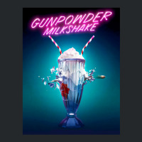 Gunpowder Milkshake Poster Crewneck Sweatshirt | Artistshot