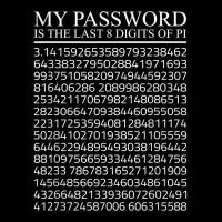 Math My Password Is The Last 8 Digits Of Pi 3,14 Pi T Shirt Youth Hoodie | Artistshot