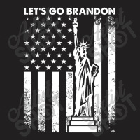 Statue Of Liberty Let’s Go Brandon American Flag 2021 T-shirt | Artistshot