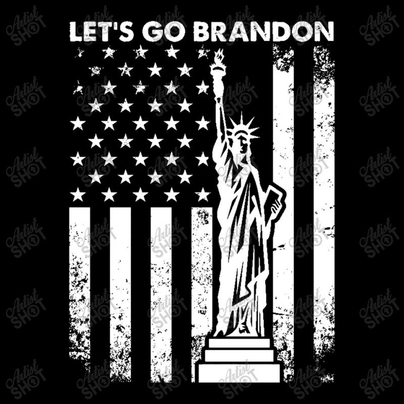 Statue Of Liberty Let’s Go Brandon American Flag 2021 Pocket T-Shirt by salma55 | Artistshot