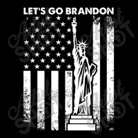 Statue Of Liberty Let’s Go Brandon American Flag 2021 Men's Long Sleeve Pajama Set | Artistshot