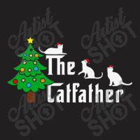 The Cat Father Funny Christmas Cat Dad T-shirt | Artistshot