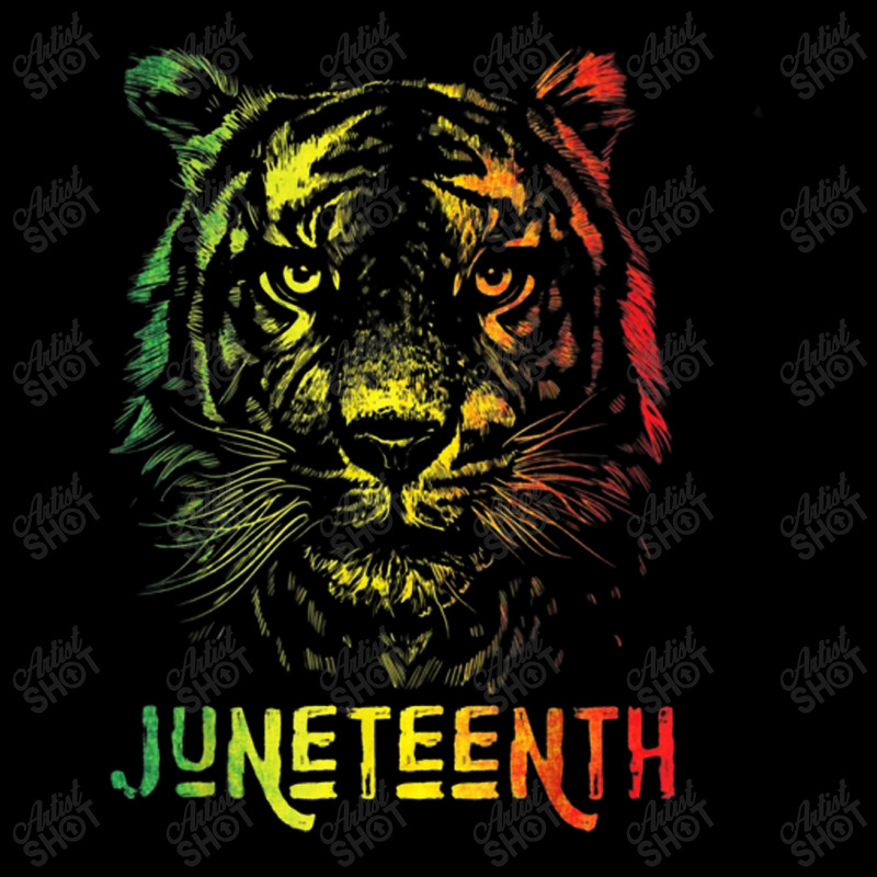 Tiger Juneteenth Cool Black History African American Flag Long Sleeve Shirts by salma55 | Artistshot