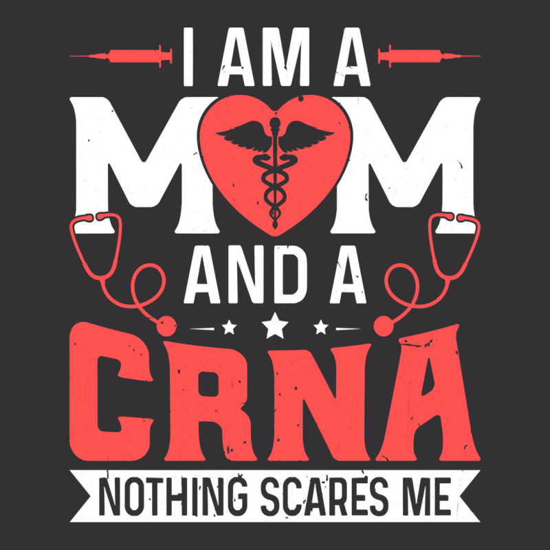 Crna Mom Funny Certified Registered Nurse Anesthetists Mama Pullover H Vintage Hoodie | Artistshot