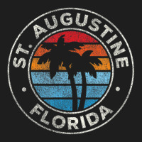 Hot Trend St. Augustine Florida Fl Vintage Retro 70s Classic T-shirt | Artistshot