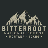 Bitterroot National Forest Montana Idaho Pullover Women's Triblend Scoop T-shirt | Artistshot