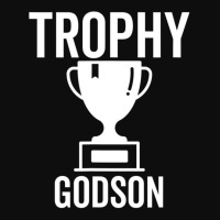 Trophy Godson Sarcastic Joke Birthday Crop Top | Artistshot