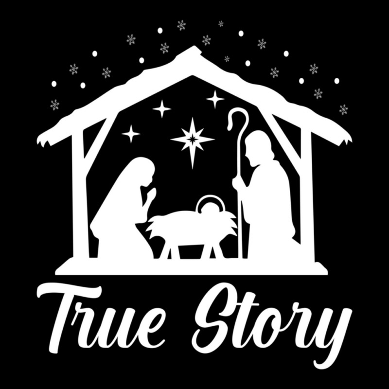 True Story Christmas Christian Religion Religious Xmas Adjustable Cap by longho | Artistshot