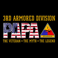 3rd Armored Division Papa The Veteran The Legend Long Sleeve Shirts | Artistshot