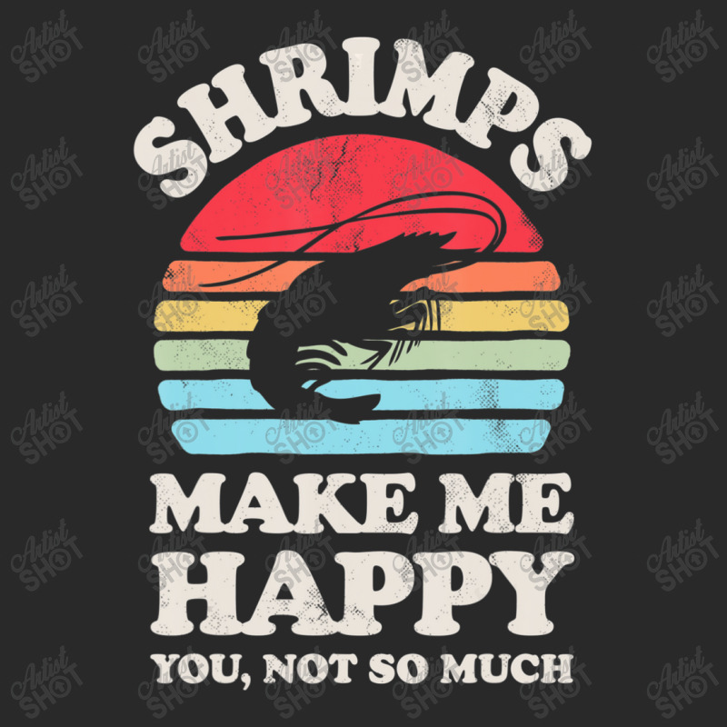 Shrimps Make Me Happy Shrimp Sea Animal Seafood Retro Men Toddler T-shirt by namnguyen | Artistshot