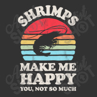 Shrimps Make Me Happy Shrimp Sea Animal Seafood Retro Men Baby Bodysuit | Artistshot