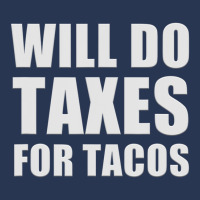 Will Do Taxes For Tacos Tax Accountant Bookkeeper Joke Men Denim Jacket | Artistshot