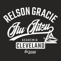 Relson Gracie Varsity Style Jiu Jitsu Pullover Hoodie Ladies Fitted T-shirt | Artistshot