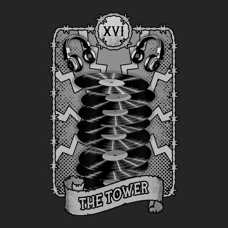 Limited Edition The Tower Tarot Card Vinyl Record Dark Pop Astrology Unisex Hoodie by michaelyounger19 | Artistshot