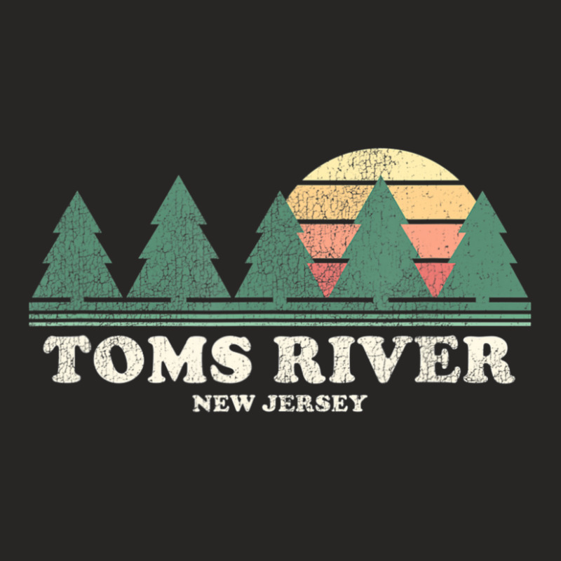 Trending Toms River Nj Vintage Throwback Retro 70s Ladies Fitted T-Shirt by haodinhvan1 | Artistshot