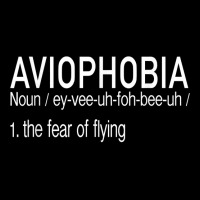 Aviophobia Definition Fear Of Flying Cool Men Women Kids T Shirt Adjustable Cap | Artistshot