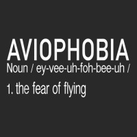 Aviophobia Definition Fear Of Flying Cool Men Women Kids T Shirt Printed Hat | Artistshot