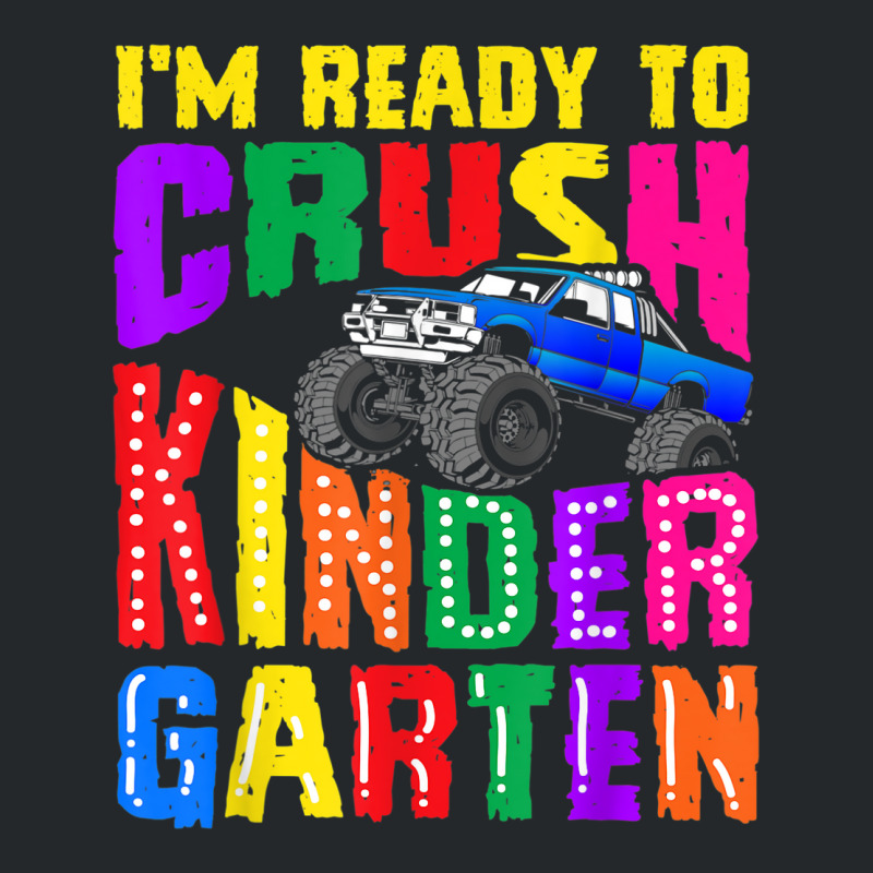 Kindergarten Monster Truck Back To School Boys Gift Crewneck Sweatshirt | Artistshot