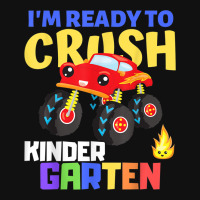 Kindergarten Monster Truck Back To School Class Boys Gift Graphic T-shirt | Artistshot