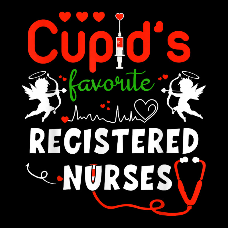 Cupid's Favorite Registered Nurses Valentine's Day T Shirt Maternity Scoop Neck T-shirt | Artistshot