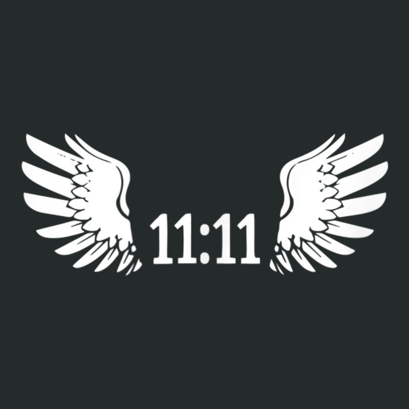 1111 Synchronicity Angel Number Manifestation Numerology Women's Triblend Scoop T-shirt by STEVEHARDING | Artistshot