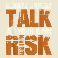 Debate Expert Talk At Your Own Risk Debate Arguments T Shirt Cropped Hoodie | Artistshot