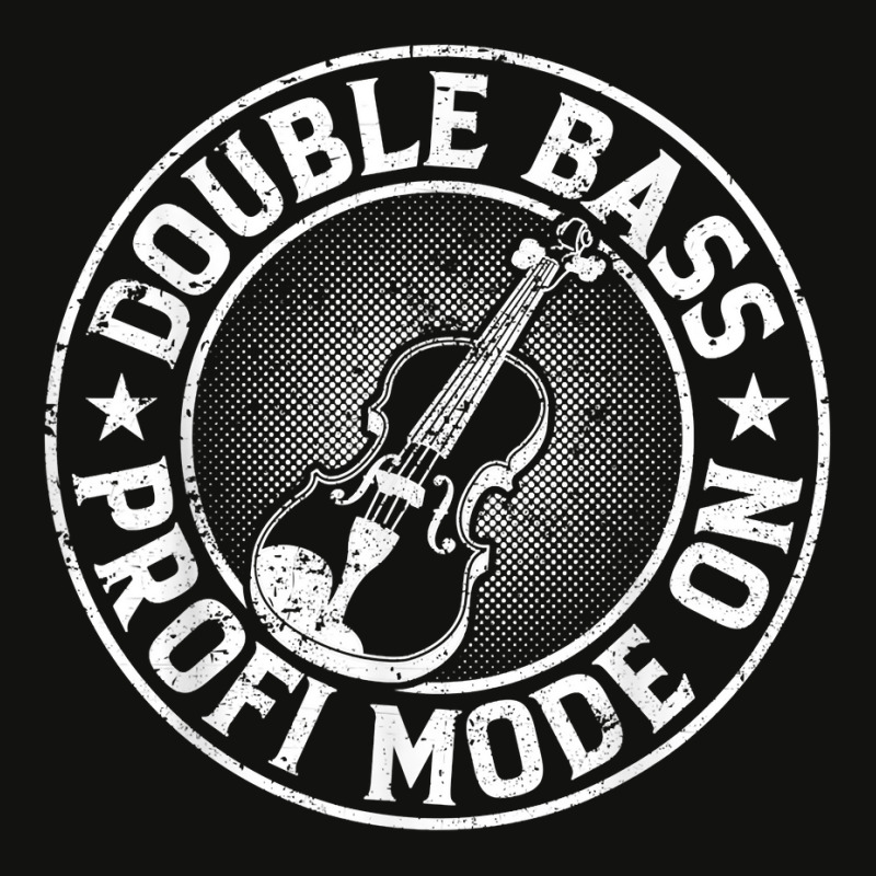 Double Bass Profi Mode On   Contrabass Double Bassist T Shirt Scorecard Crop Tee by casimircorjki0 | Artistshot