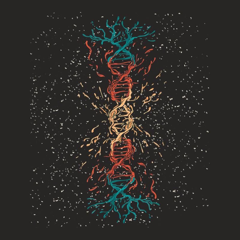 Dna Tree Science Genetics Dna T Shirt Ladies Fitted T-Shirt by wiltoban | Artistshot