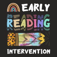 Early Reading Intervention Reading Intervention Literacy T Shirt Ladies Fitted T-shirt | Artistshot