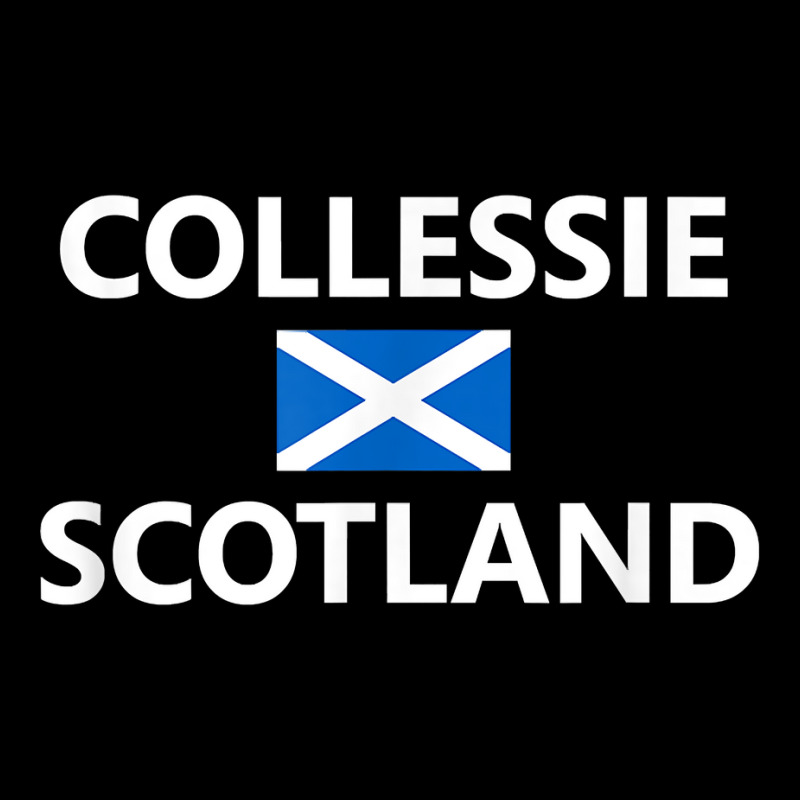 Collessie Scotland Scottish Flag City T Shirt Zipper Hoodie | Artistshot