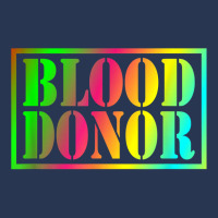 Blood Donor Rainbow Design, Donate Blood T Shirt Ladies Denim Jacket | Artistshot