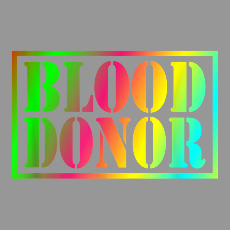 Blood Donor Rainbow Design, Donate Blood T Shirt Women's V-Neck T-Shirt by thunmzien | Artistshot