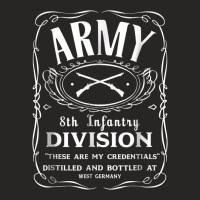 8th Infantry Division Shirt001 Ladies Fitted T-shirt | Artistshot