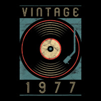 Limited Edition Vintage 1977 Birthday Vinyl Retro Turntable Dj Pocket T-shirt | Artistshot