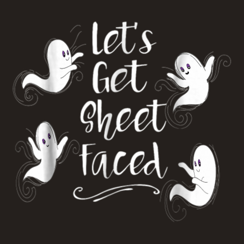 Lets Get Sheet Faced  Funny Halloween Costume Gift Tank Top | Artistshot