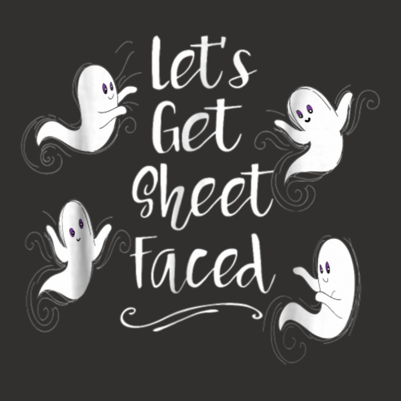 Lets Get Sheet Faced  Funny Halloween Costume Gift Champion Hoodie | Artistshot