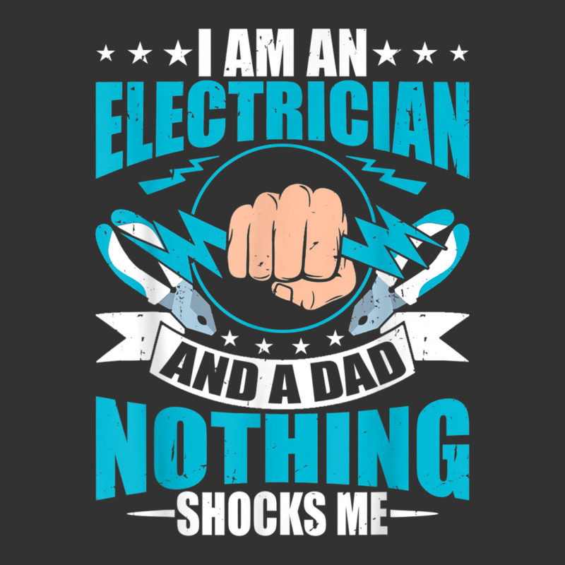 Electrician Dad Electronics Technician Electrical Repairman T Shirt Baby Bodysuit by mauthe | Artistshot