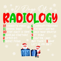 Funny Christmas Radiologist 12 Days Of Radiology Rad Tech Long Sleeve Cropped Hoodie | Artistshot