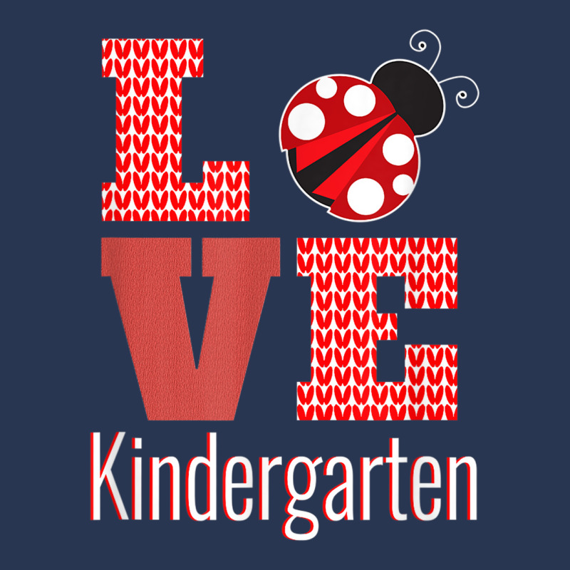 Love Kindergarten Back To School Ladybug _001 Men Denim Jacket | Artistshot