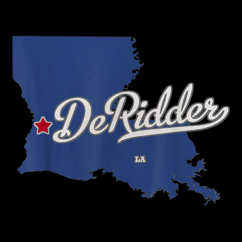 Deridder Louisiana La Map T Shirt Youth Jogger | Artistshot